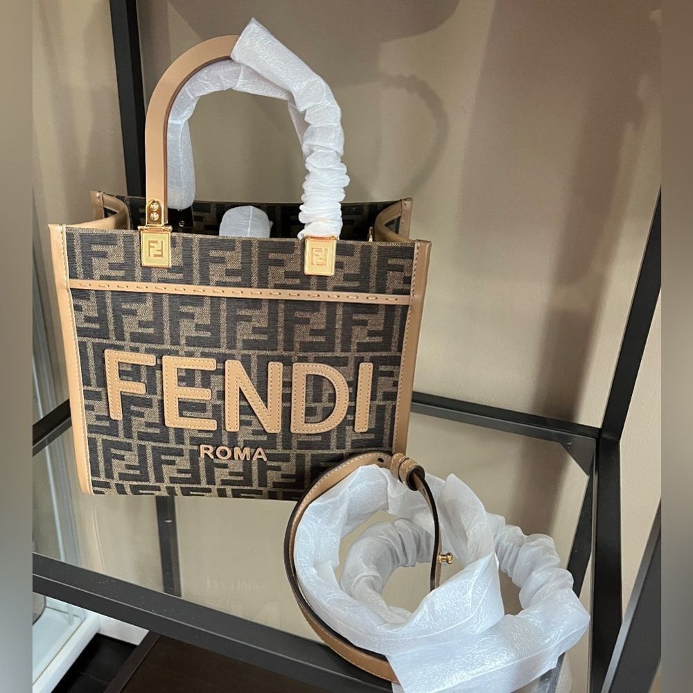Fendi sunshine small tote